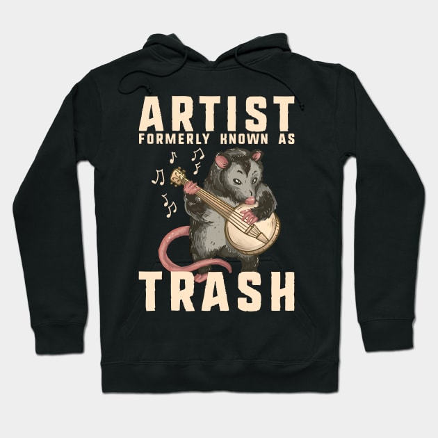 Artist formerly know as trash Hoodie by Emmi Fox Designs